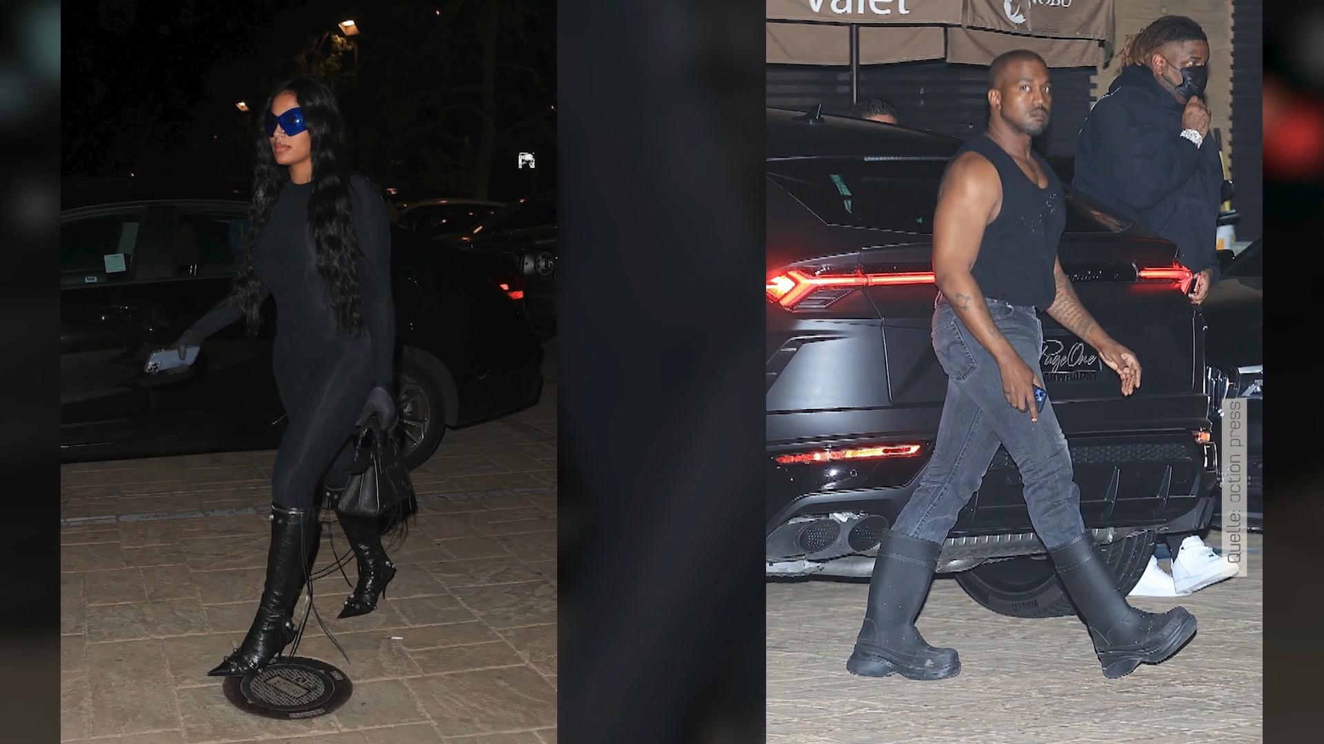 Kanye West hat Date mit Kim-Kopie Verblüffende Ähnlichkeit!