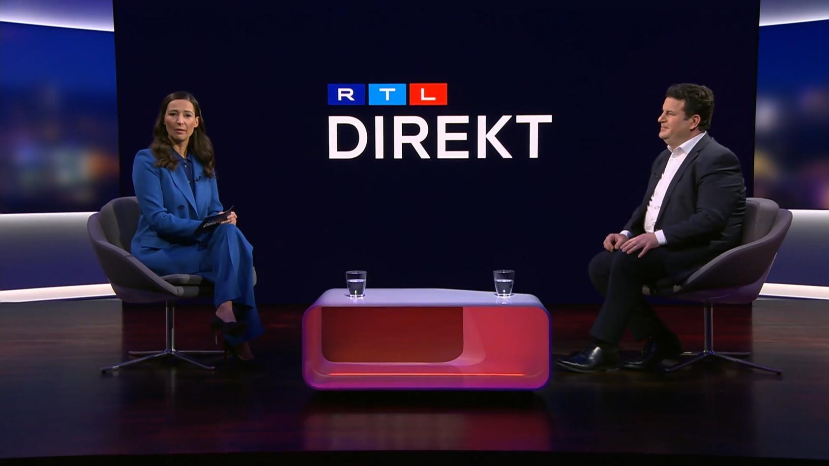 "Können stolz auf robusten Arbeitsmarkt sein" Hubertus Heil bei RTL Direkt