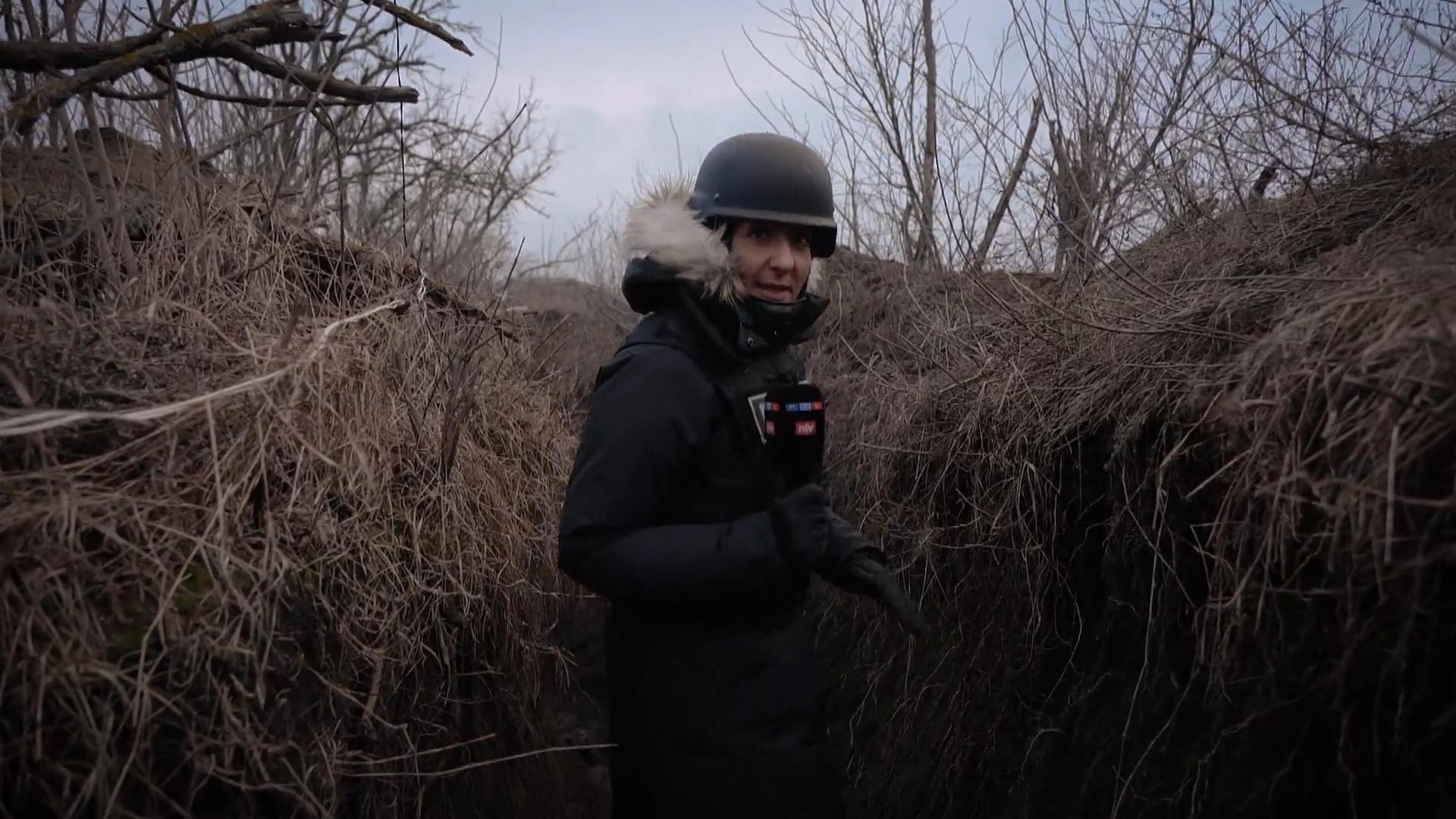 RTL-Reporterin an der ukrainischen Front Kavita Sharma