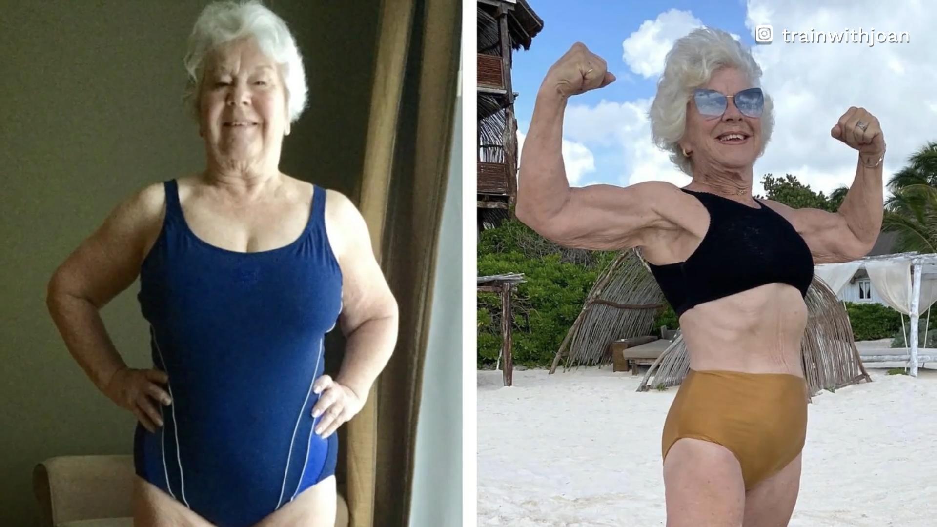 Rentnerin (75) nimmt ab - und ist jetzt ein Instagram-Star "Fitness-Oma"