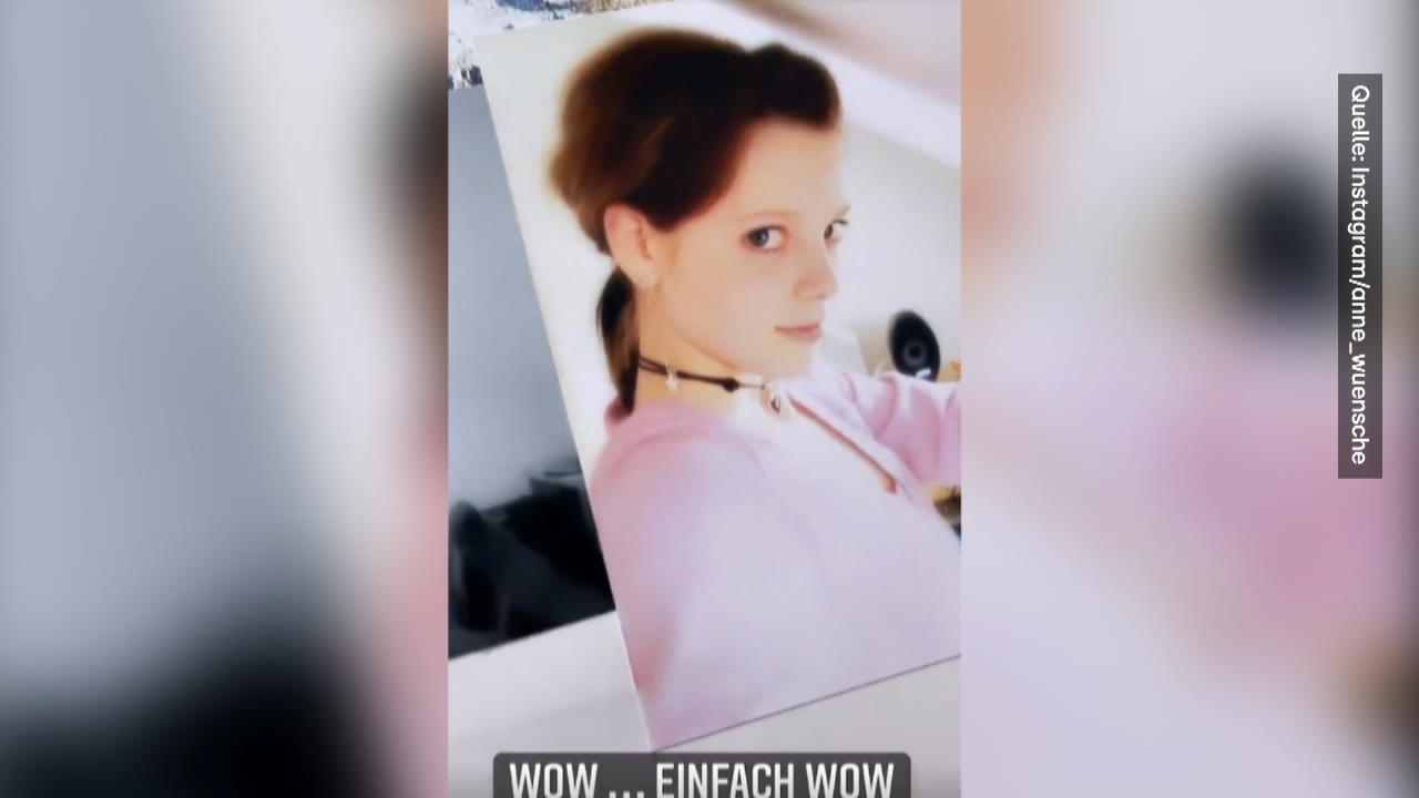 Anne Wünsche zeigt Teenie-Bilder Peinliche Jugendsünden