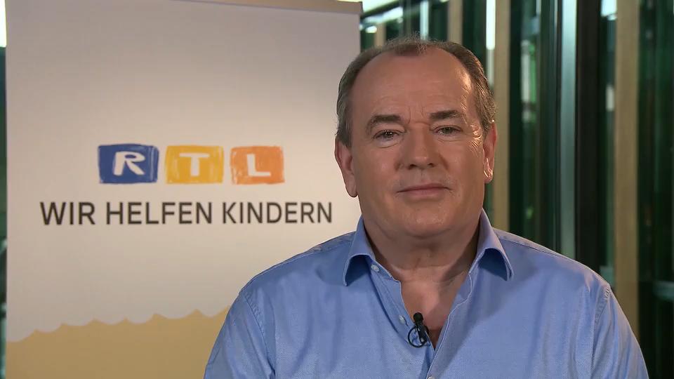 Wolfram Kons bedankt sich für riesige Spendenbereitschaft RTL Spendenmarathon unterstützt Kriegsopfer