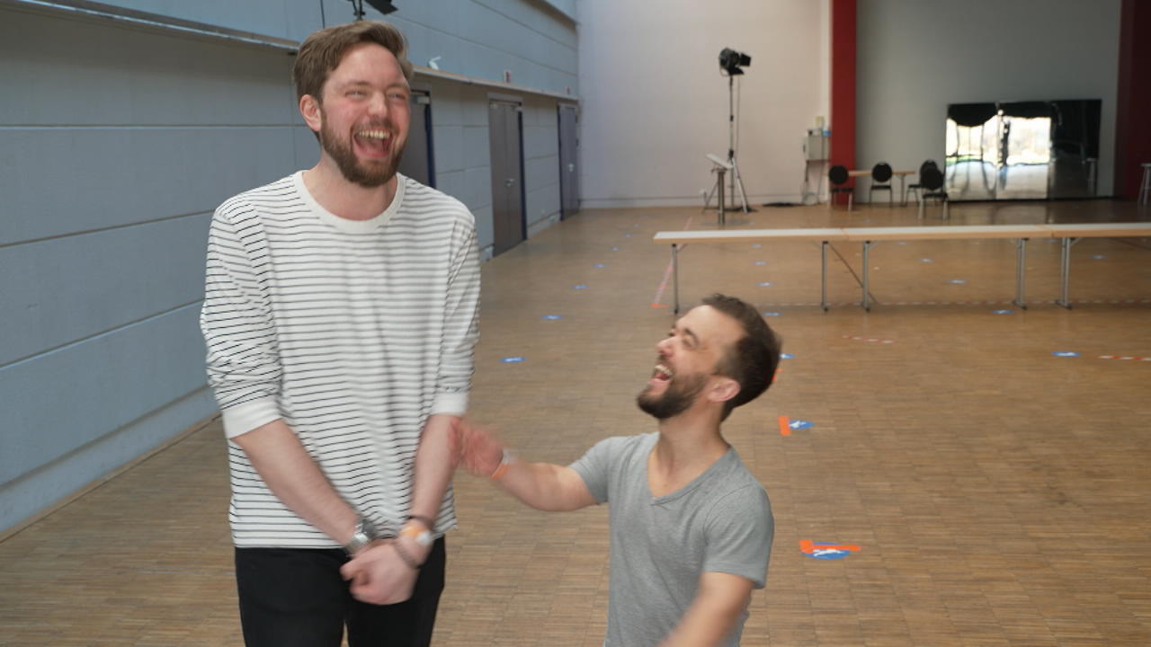 Bastian Bielendorfer und Mathias Mester sind Freunde Bromance bei "Let's Dance"