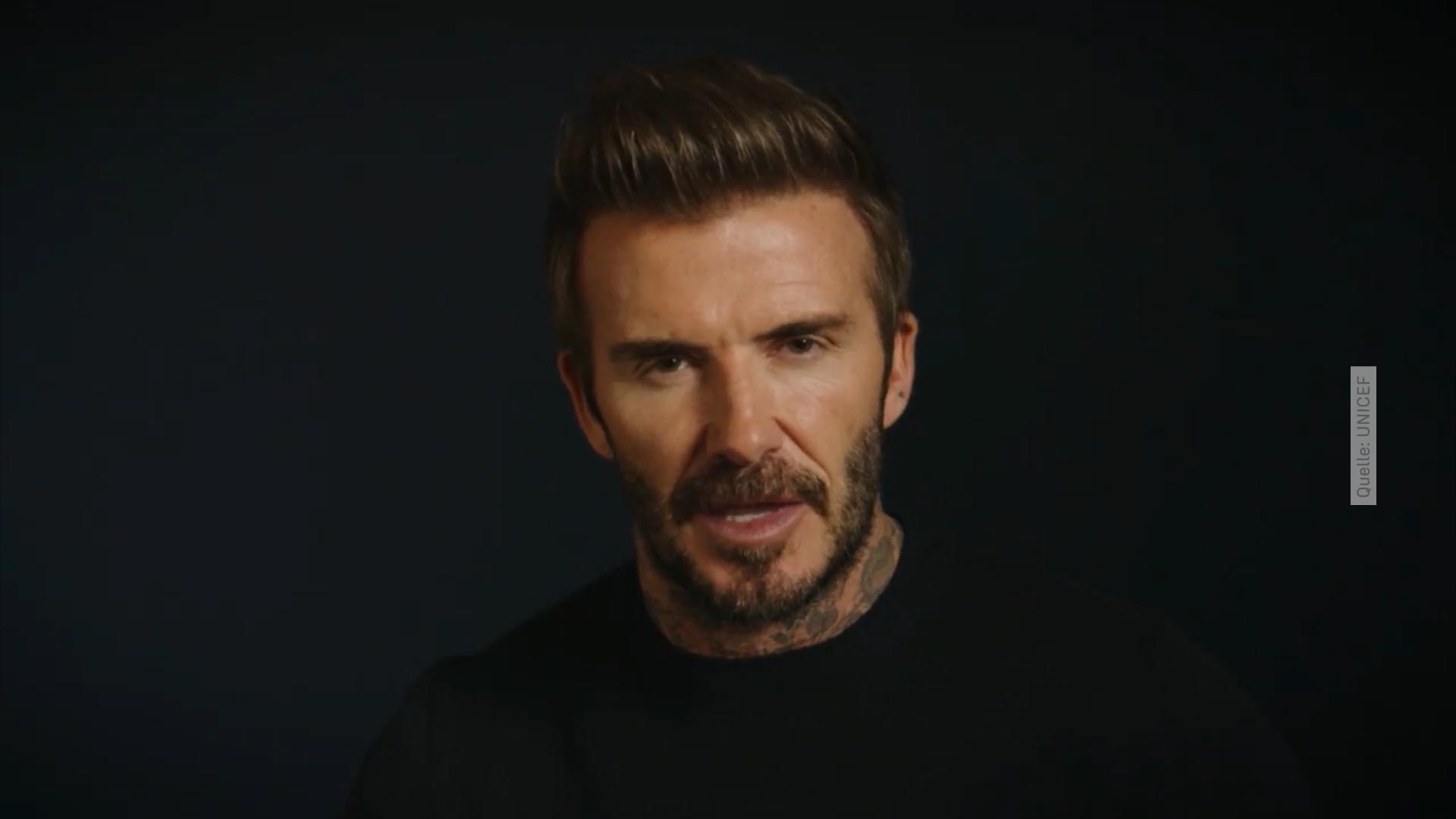 David Beckham: "Bitte geben Sie, was Sie können!" Spenden für die Ukraine