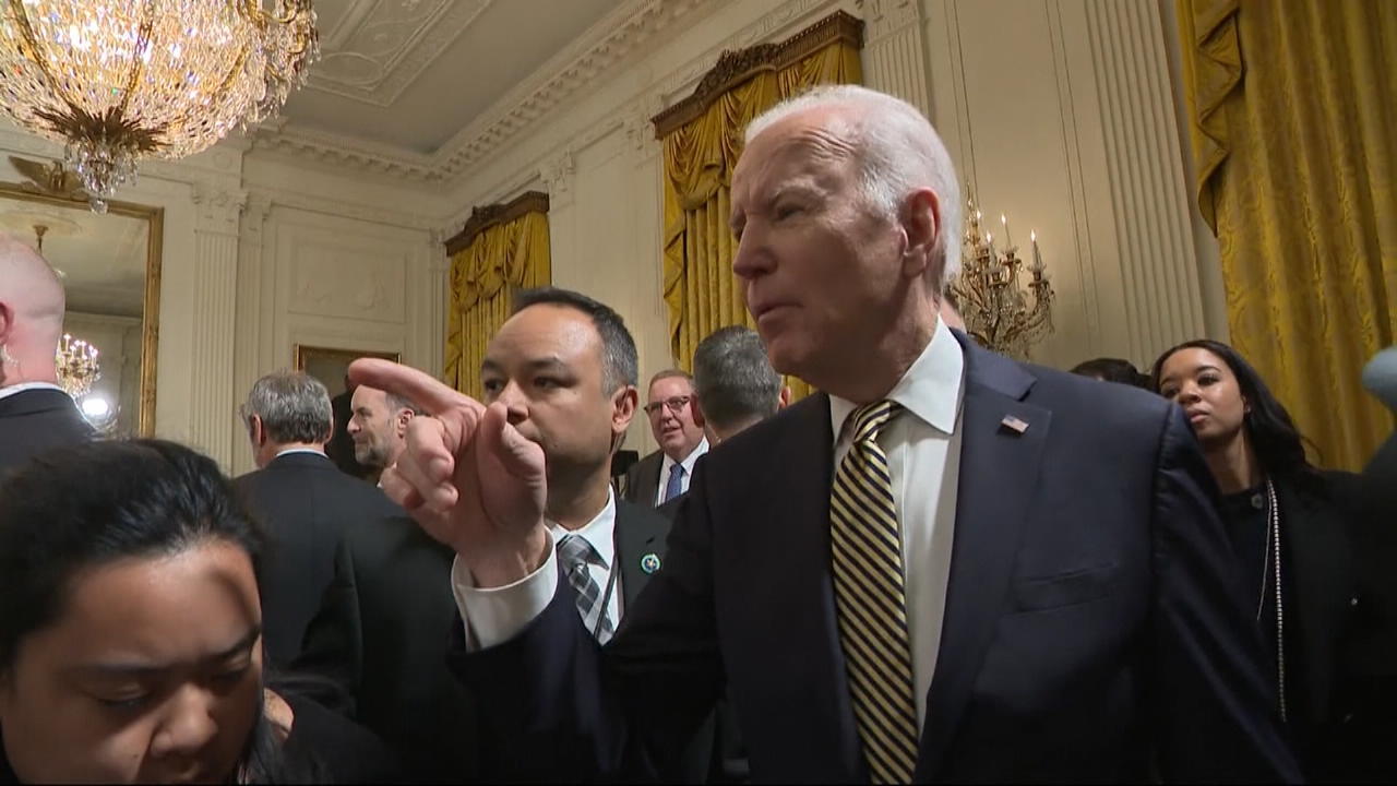 US-Präsident Biden nennt Putin einen "Kriegsverbrecher" Kurze Frage, schnelle Antwort