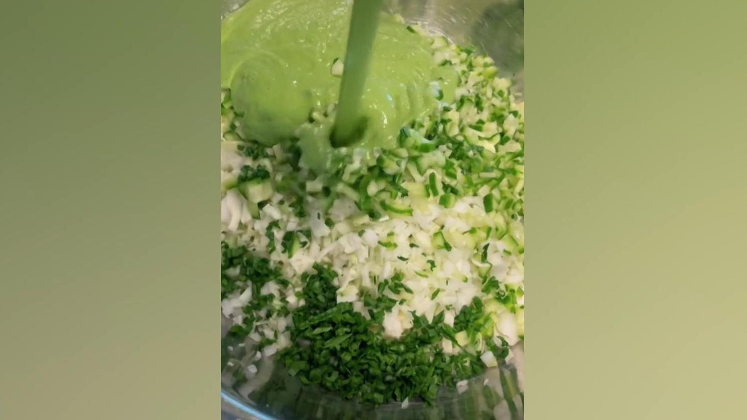 Die "Grüne Göttin" begeistert Menschen weltweit Tiktok-Trend-Salat