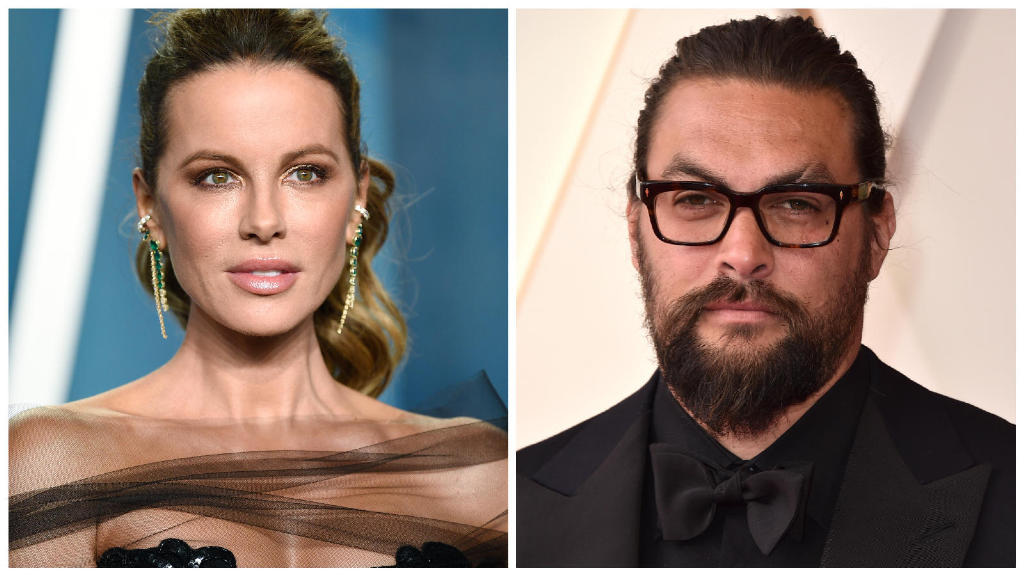 Hat es zwischen diesen Hollywood-Stars gefunkt? Kate Beckinsale und Jason Momoa bei den Oscars