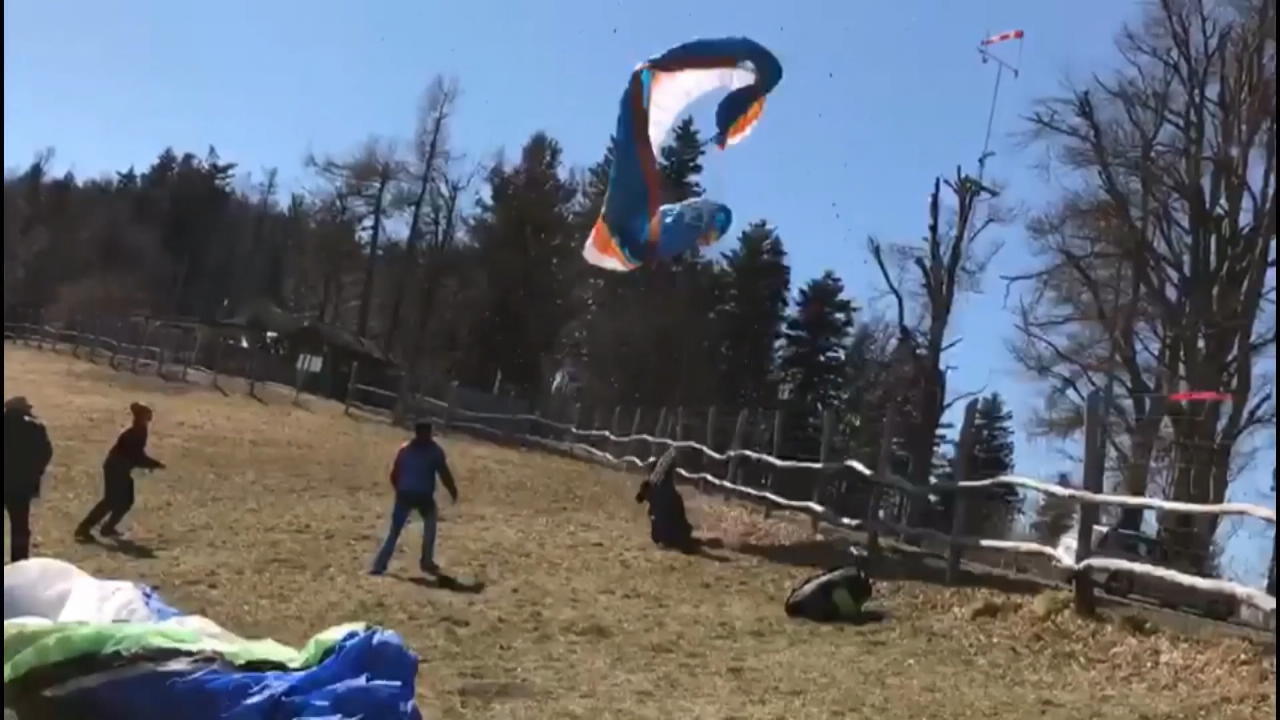 Windböe erfasst Paraglider - der kracht gegen Zaun Österreich