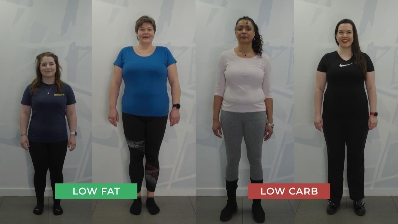 Low Fat oder Low Carb? Der Test 4 Frauen, 4 Wochen - wer nimmt mehr ab?