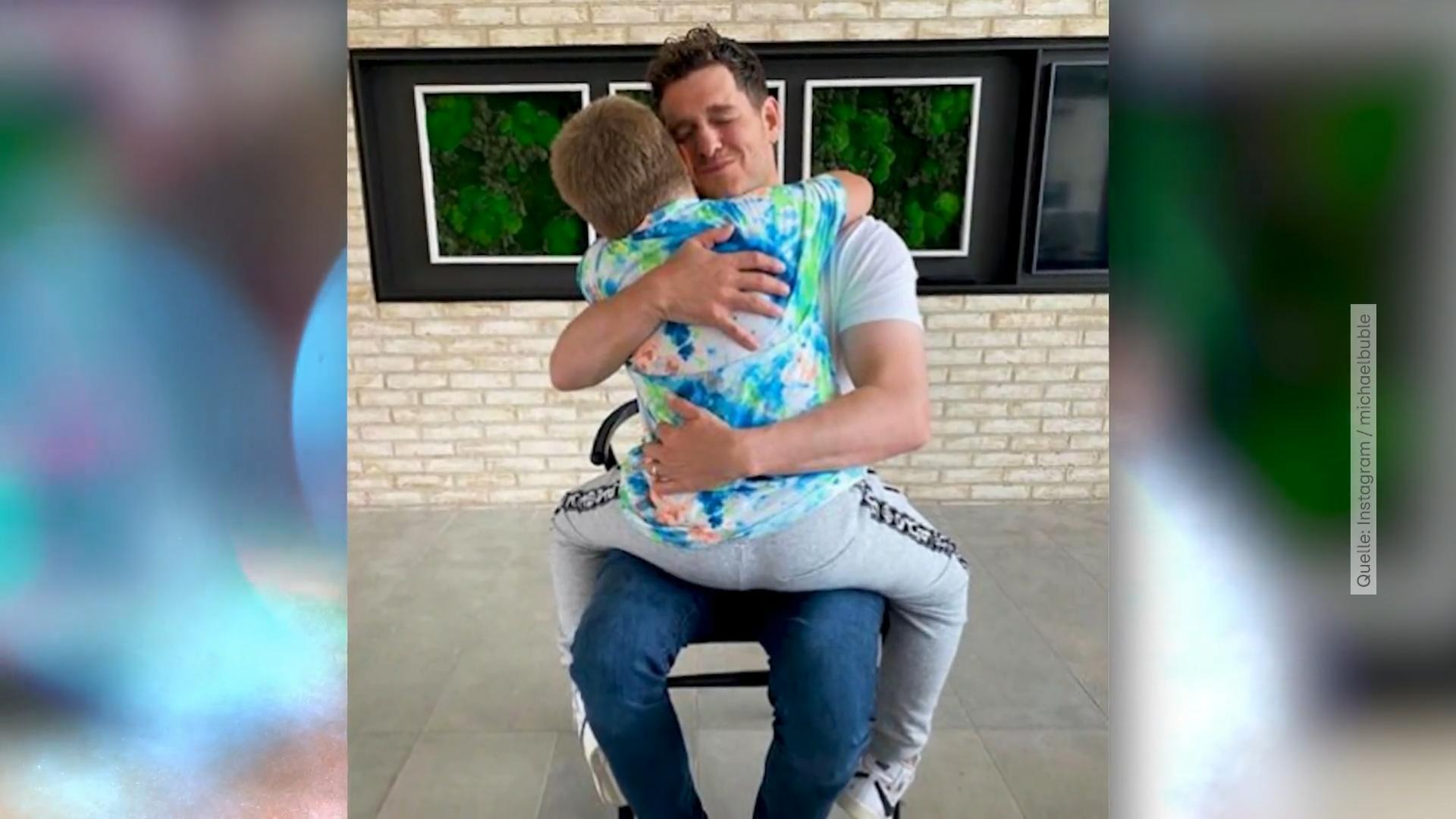 Krebserkrankung seines Sohnes hat alles verändert Michael Bublé