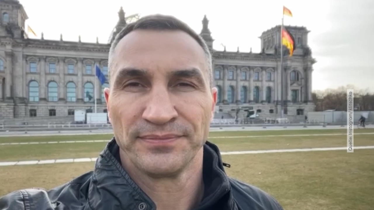 Klitschko richtet emotionales "Danke" an Deutschland Nach Besuch in Belrin