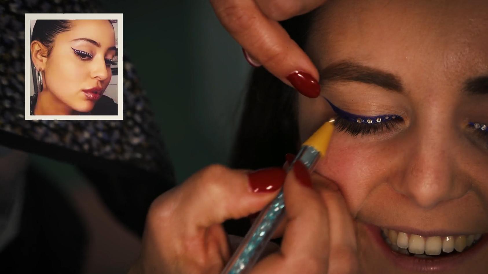 RTL-Reporterin testet das ausgefallene Make-up "Euphoria"-Looks nachschminken