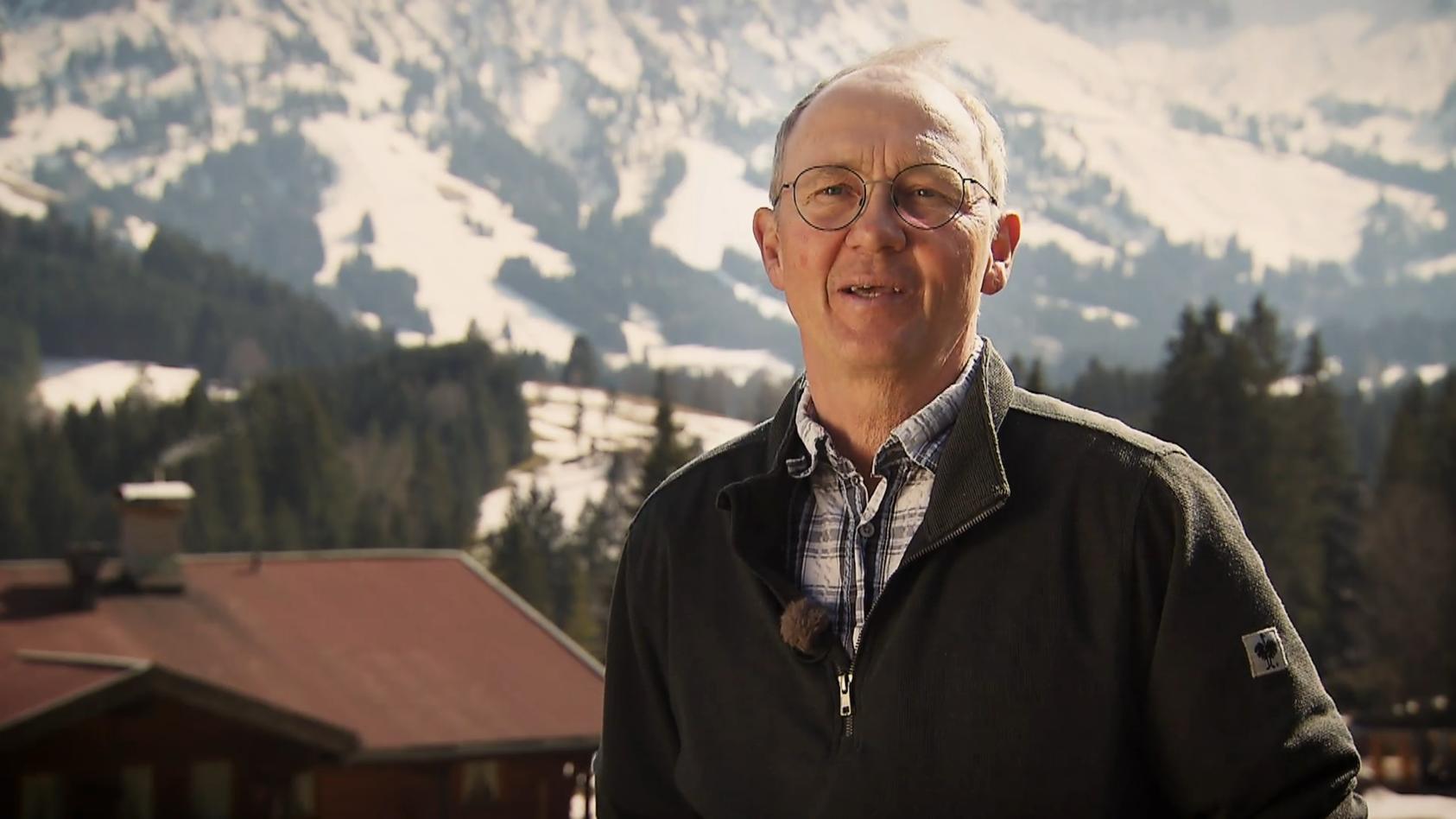 Biobauer Martin liebt das Ski-Fahren "Bauer sucht Frau"-Kandidat