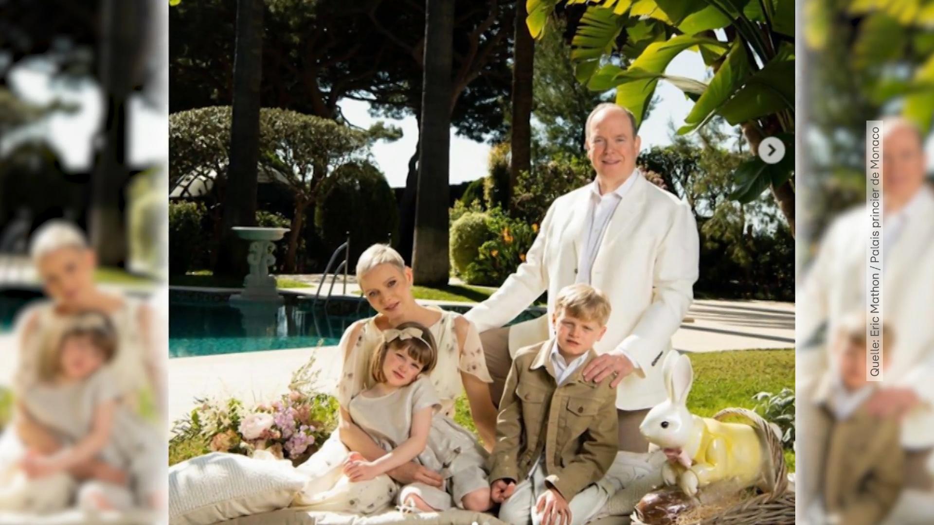 Fürstin Charlene ist zurück bei ihrer Familie Überraschende Oster-Grüße