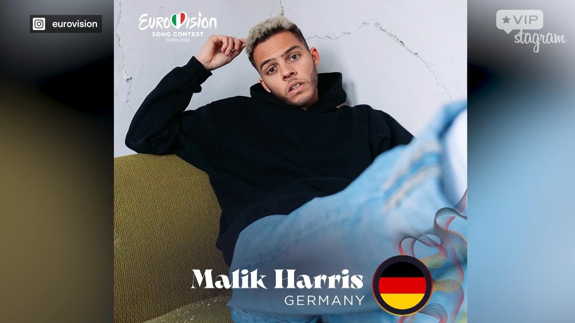 Die deutsche ESC-Hoffnung im Interview Malik Harris hat einen Promi-Vater