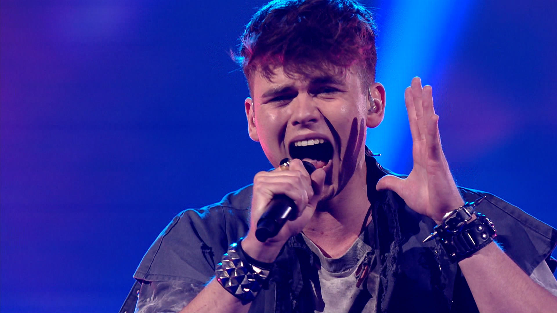 Dominik Simmen rockt die DSDS-Bühne mit "What I've Done" Ab dafür!