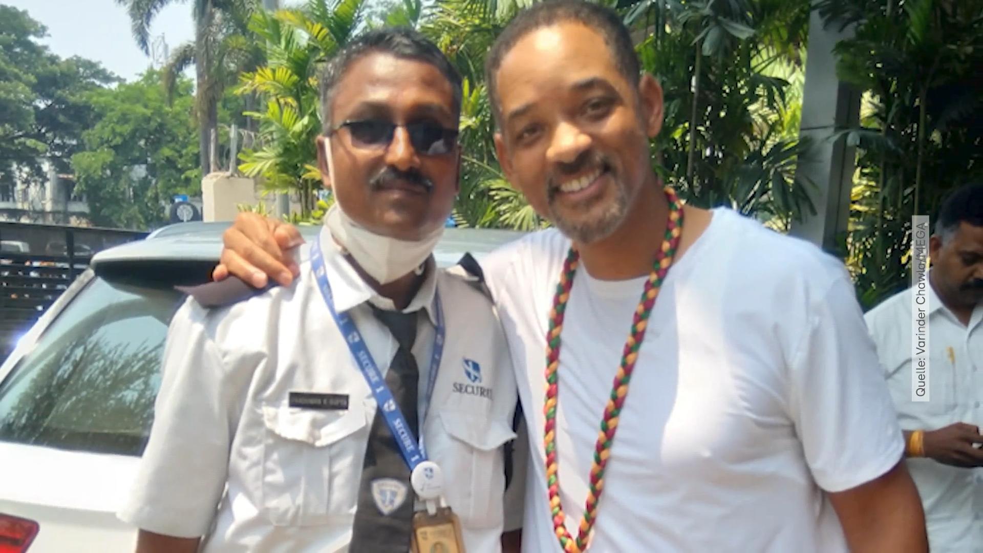 Nach Oscar-Eklat: Will Smith will in Indien "heilen" Erster öffentlicher Auftritt