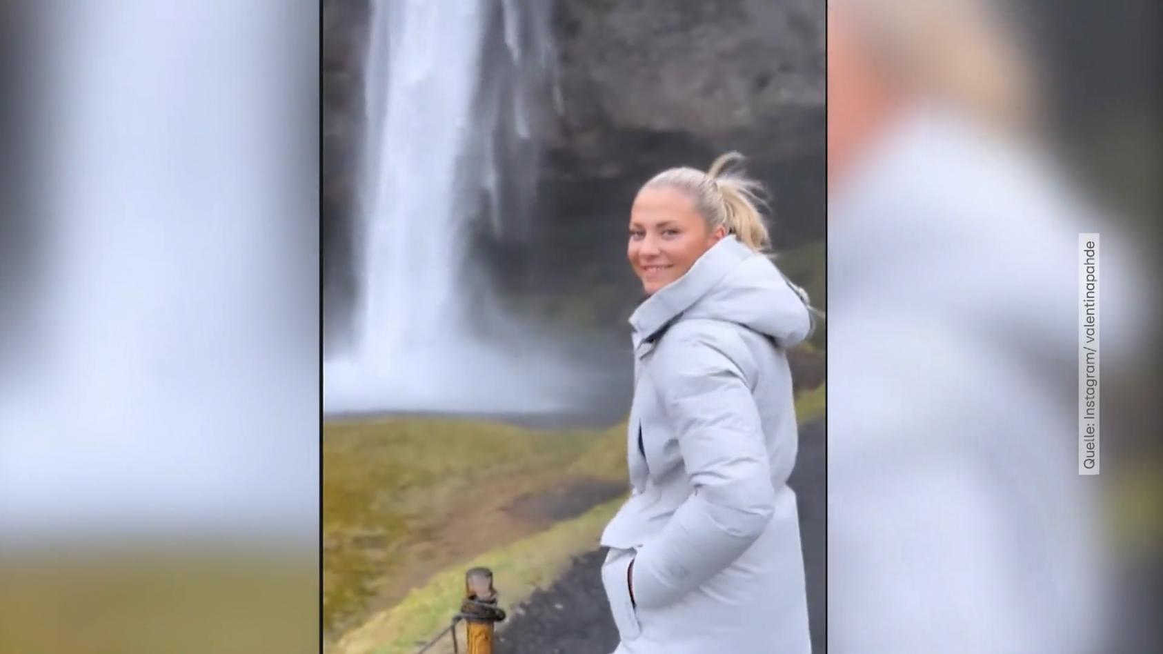 Valentina Pahde macht Urlaub in Island In der Heimat von Rúrik zu Besuch