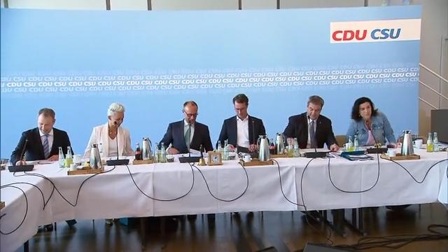 Sicherheitspolitik ist Thema bei CDU und CSU Union in Köln