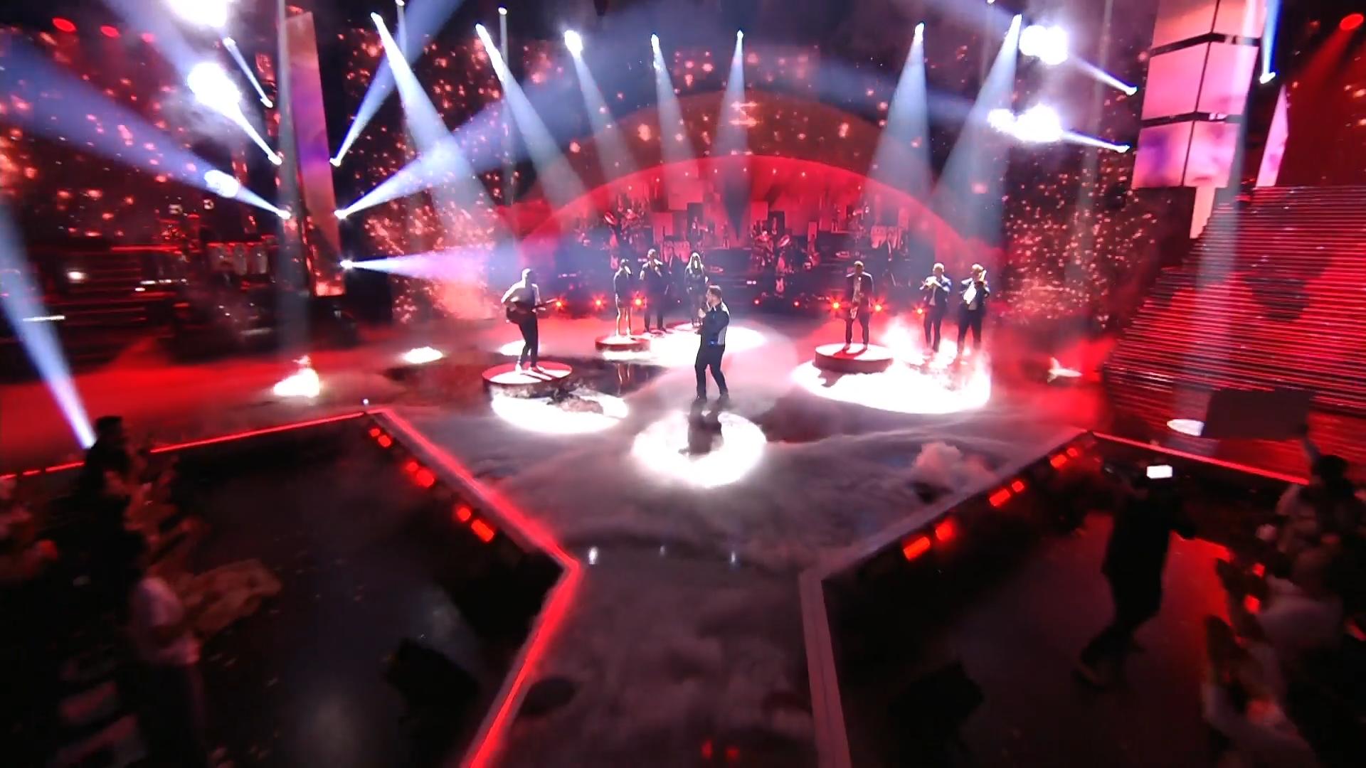Gute Laune pur! Harry Laffontien performt den Finalsong DSDS-Finale 2022
