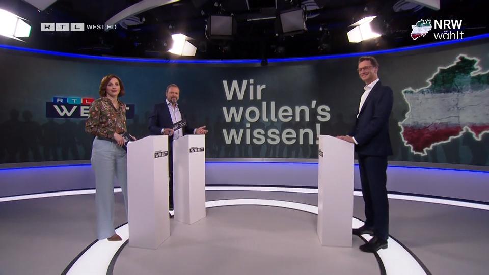 Heute mit Hendrik Wüst (CDU) Landtagswahl 2022