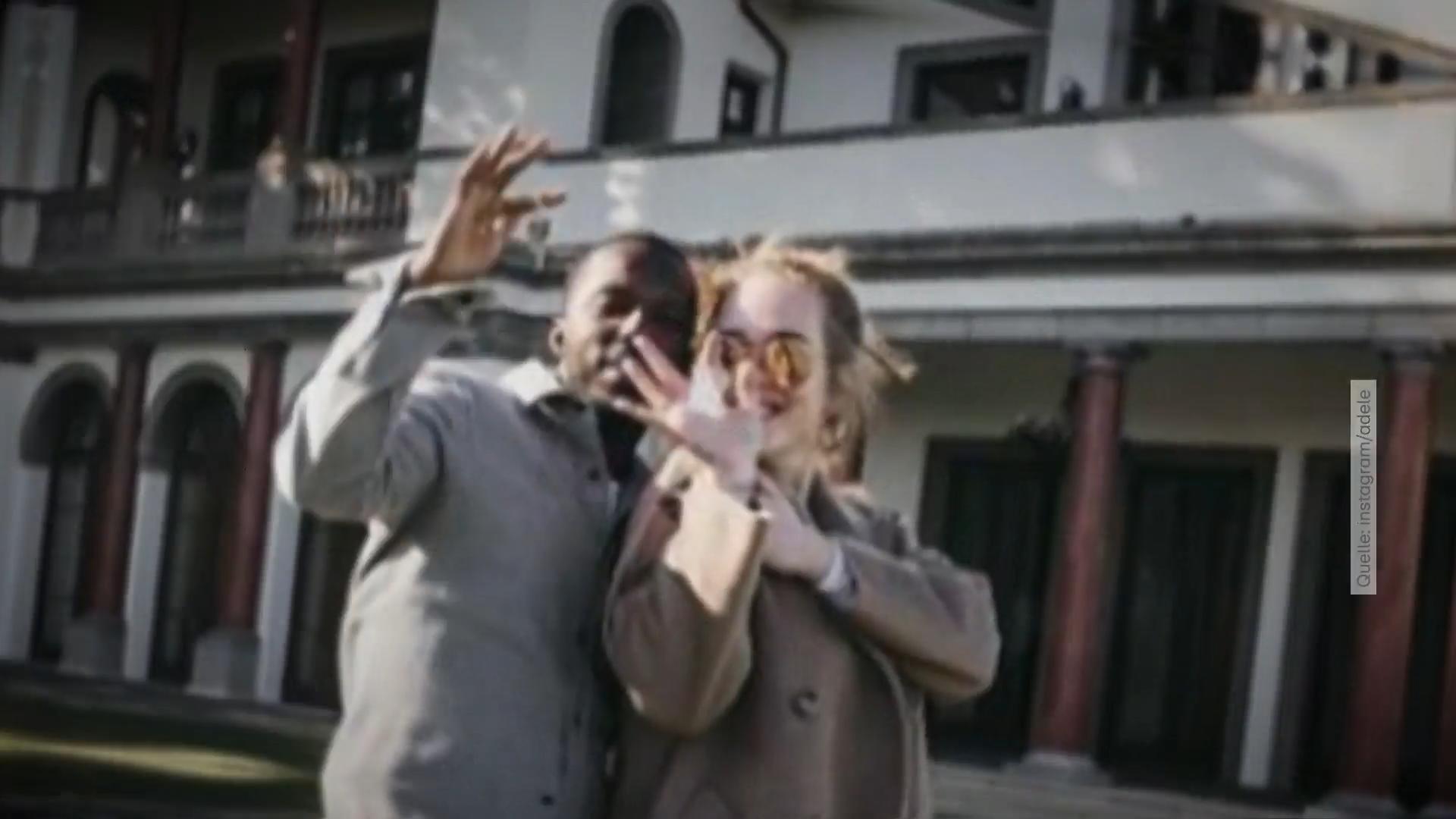 Ist Sängerin Adele mit ihrem Freund zusammengezogen? Besondere Pärchen-Fotos