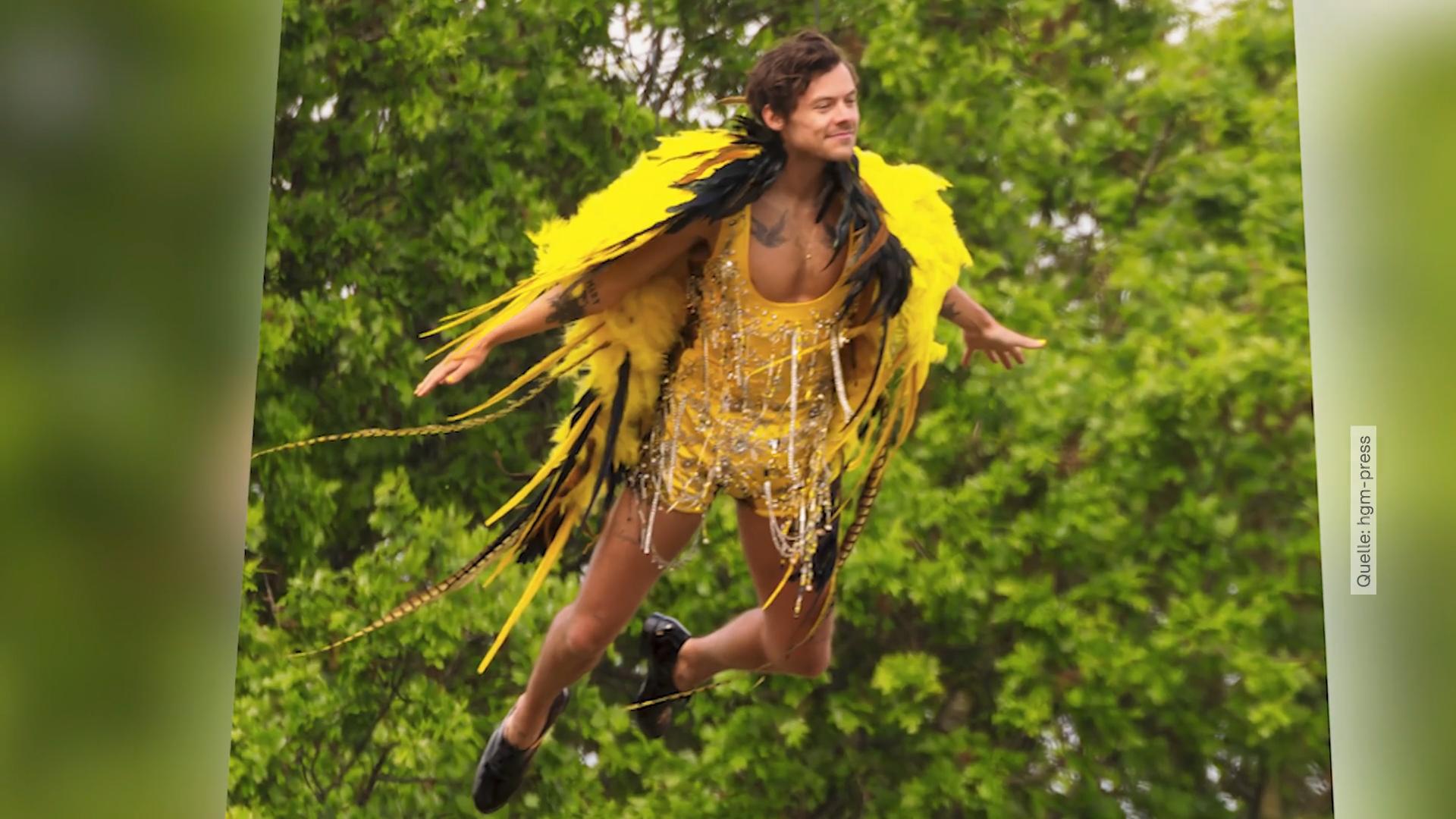 Für Harry Styles geht's hoch hinaus Neues Musikvideo