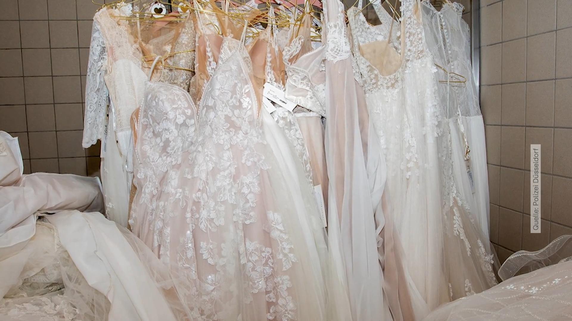 Düsseldorf: 400 Brautkleider gestohlen Zahlreiche Hochzeiten wurden versaut