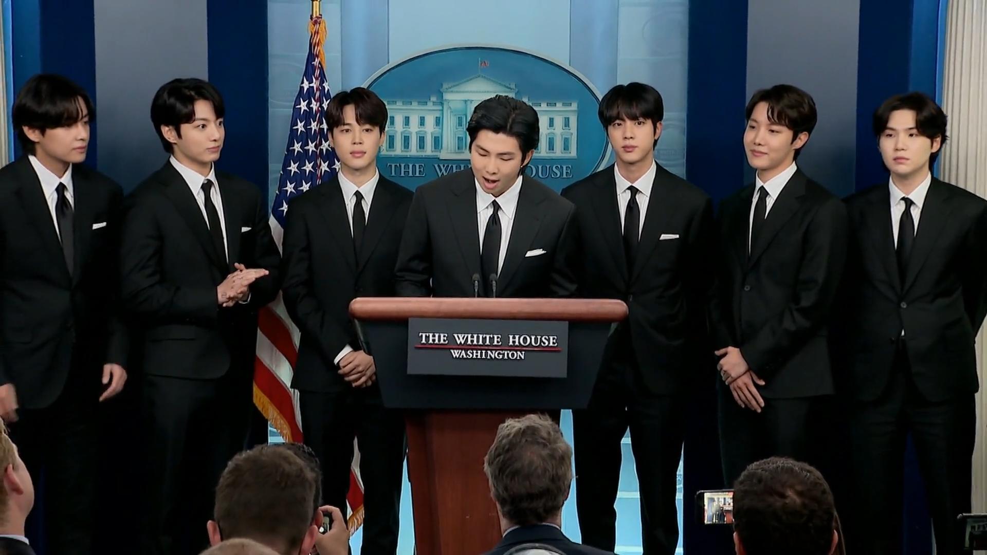 US-Präsident Joe Biden ist Fan von BTS Boyband-Besuch im Weißen Haus