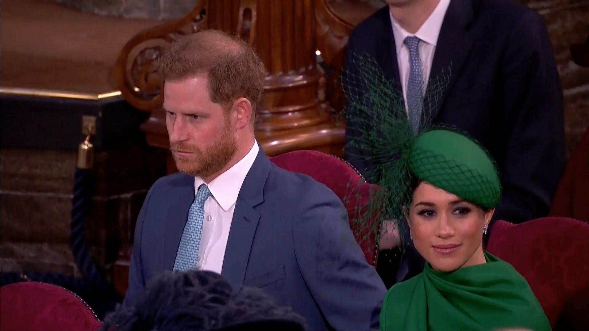 Herzogin Meghan trifft wieder auf die Royals Thronjubiläum der Queen