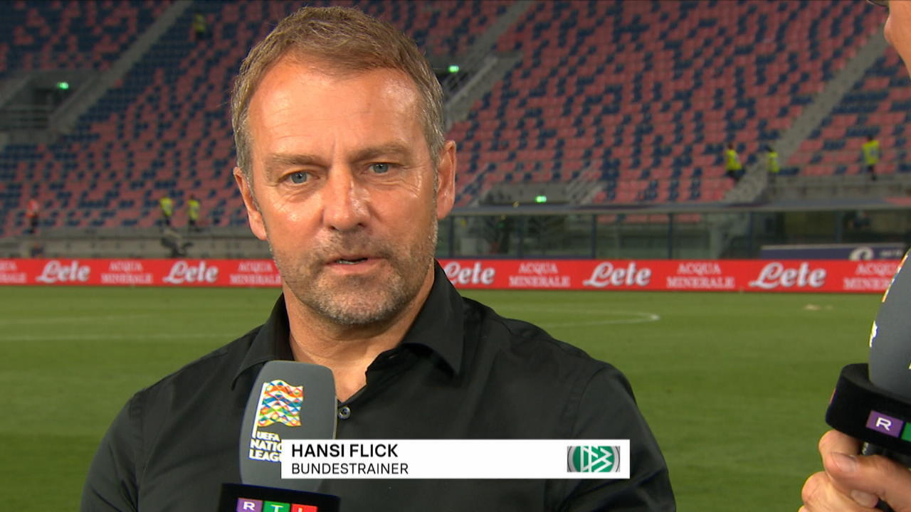 Klartext nach Remis: Hansi Flick ist unzufrieden DFB-Team gegen Italien