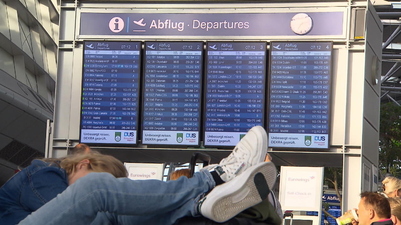 Eurowings und Lufthansa streichen zig Flüge Was Urlauber jetzt wissen müssen
