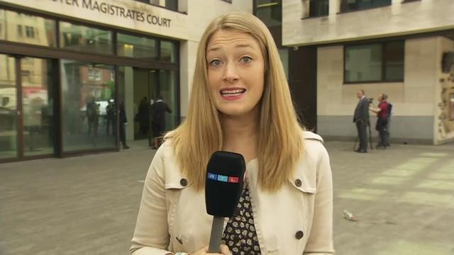 Kevin Spacey erscheint vor Londoner Gericht RTL-Reporterin Katharina Delling berichtet