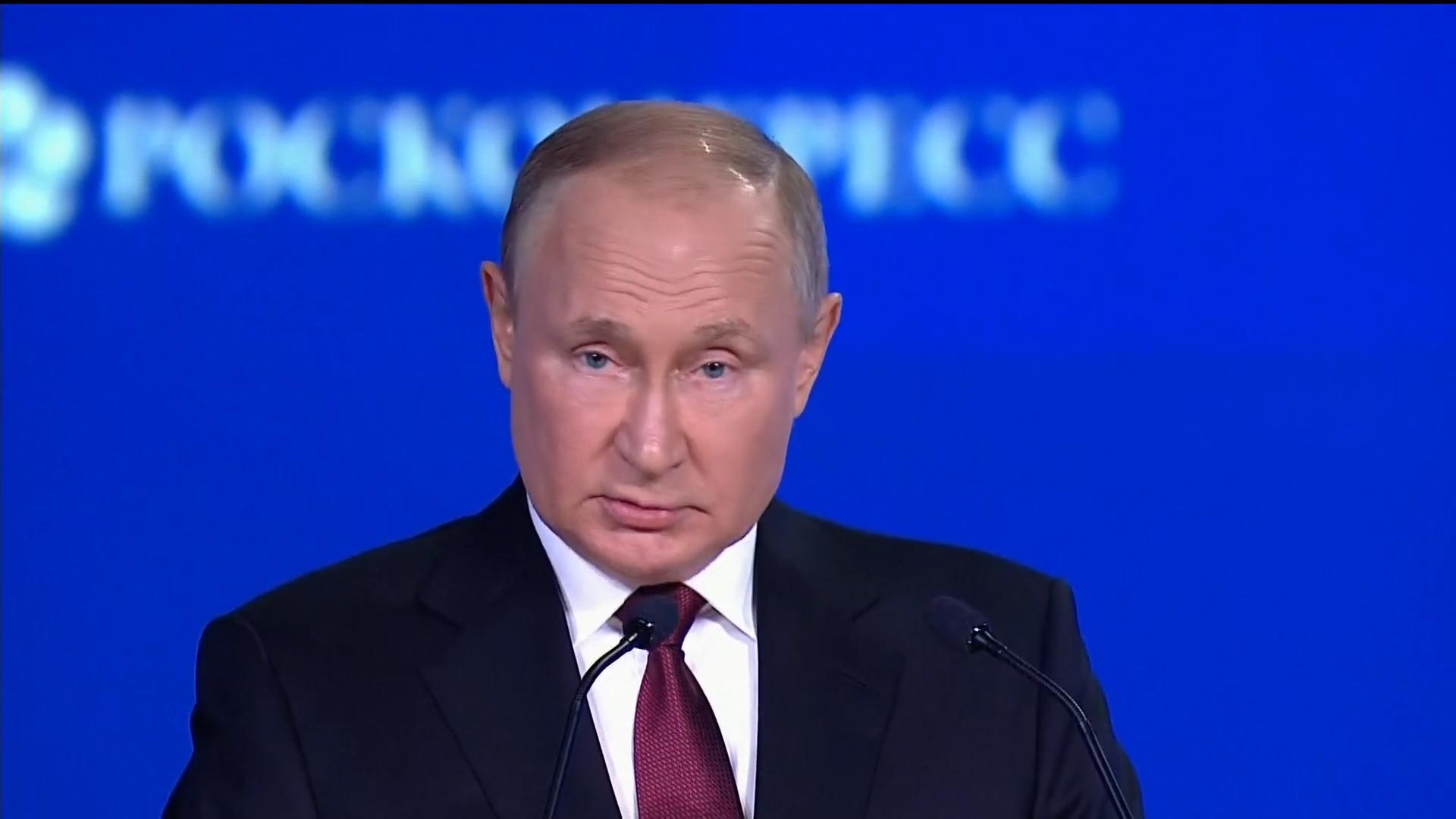 "Verrückte Sanktionen gegen Russland“ Putin greift Westen verbal an