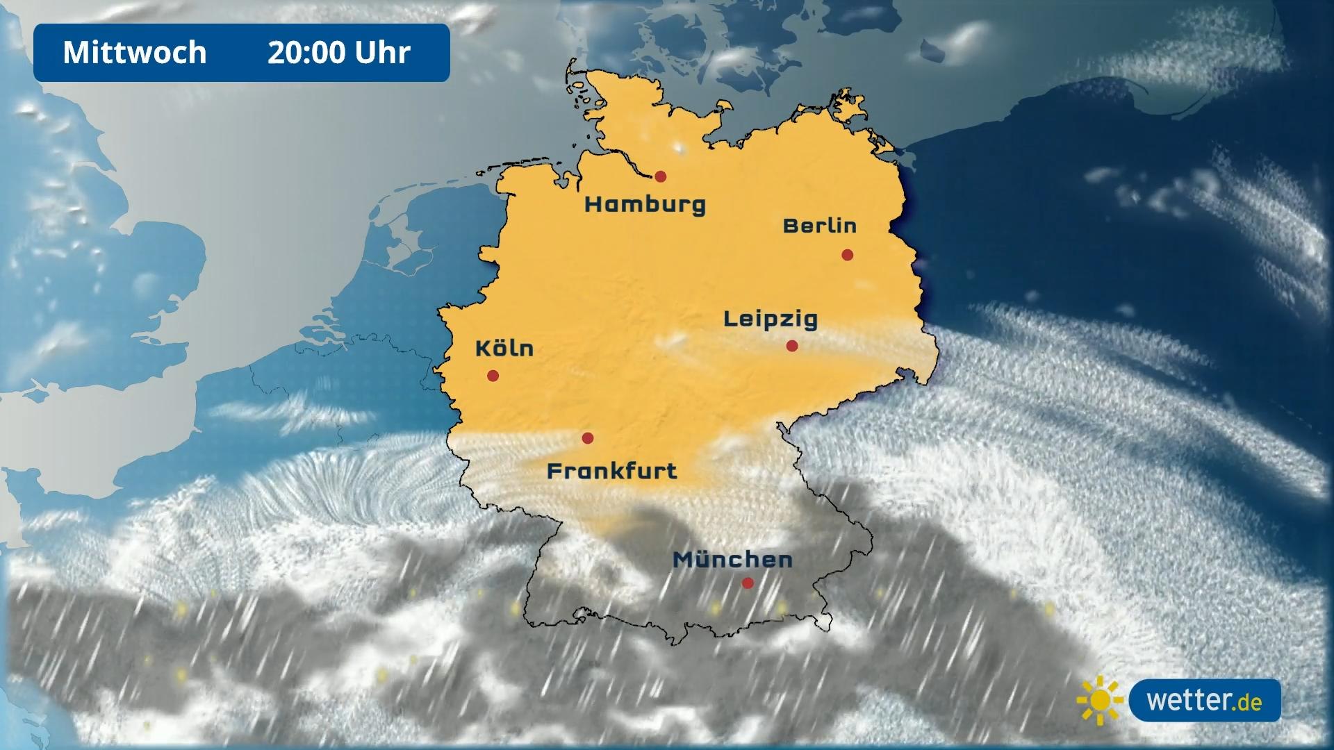 Sommer startet standesgemäß, bevor Unwetter drohen Hitze und Blitze über Deutschland