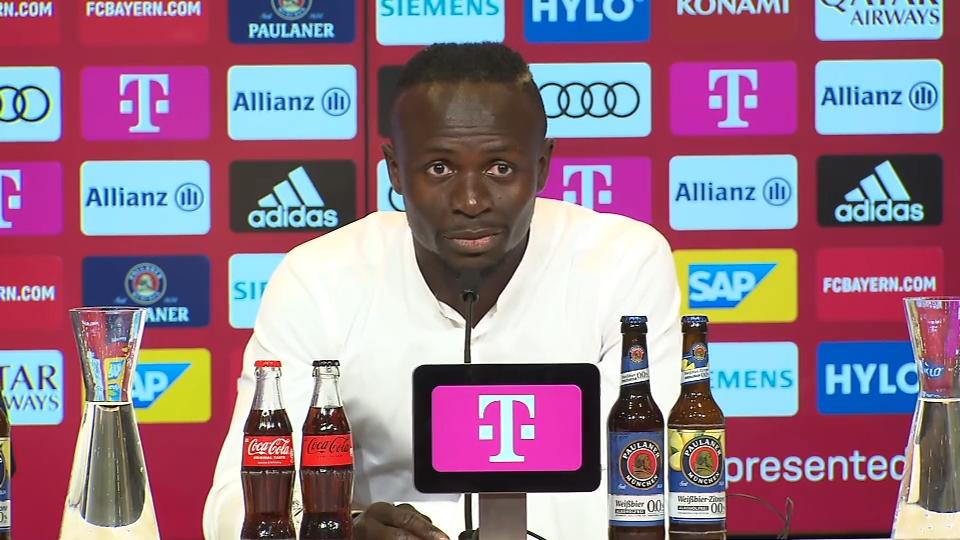 These are the first words of Bayern's king transfer Mané with praise for Nagelsmann