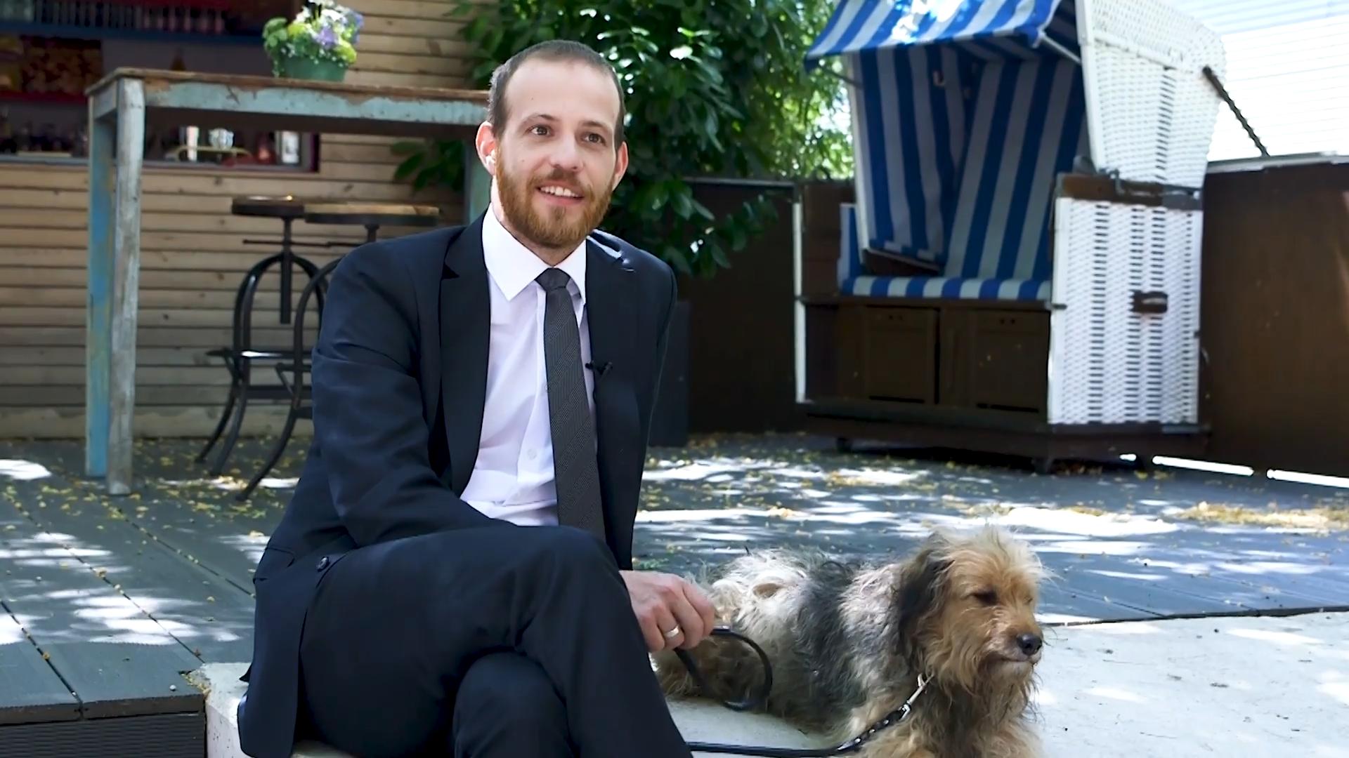 Patrick Müllers Hund wird öfter erkannt als er "Unter uns"-Star