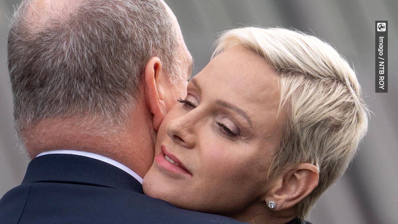 Kuss-Foto! Fürst Albert und Charlène trotzen Gerüchten Romantik beim Staatsbesuch