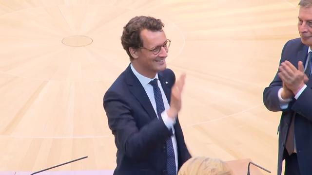 Ministerpräsidentenwahl in NRW Wüst wiedergewählt