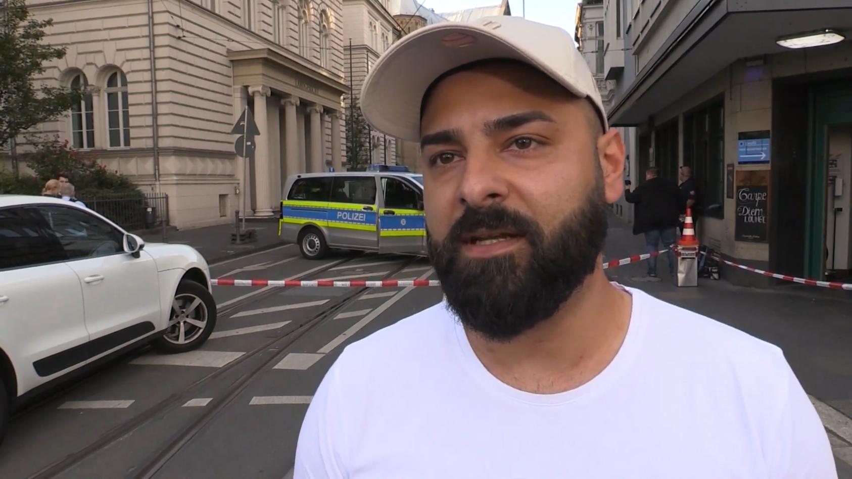 Mann legt abgetrennten Kopf vor Landgericht ab Schrecklicher Vorfall in Bonn