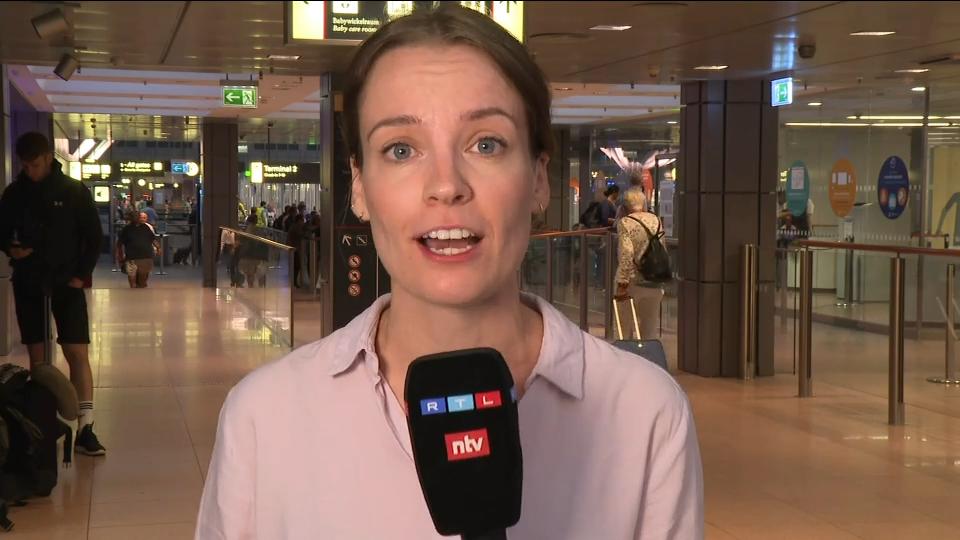 Caos de viaje en el aeropuerto de Hamburgo Información actual de nuestro reportero en el sitio