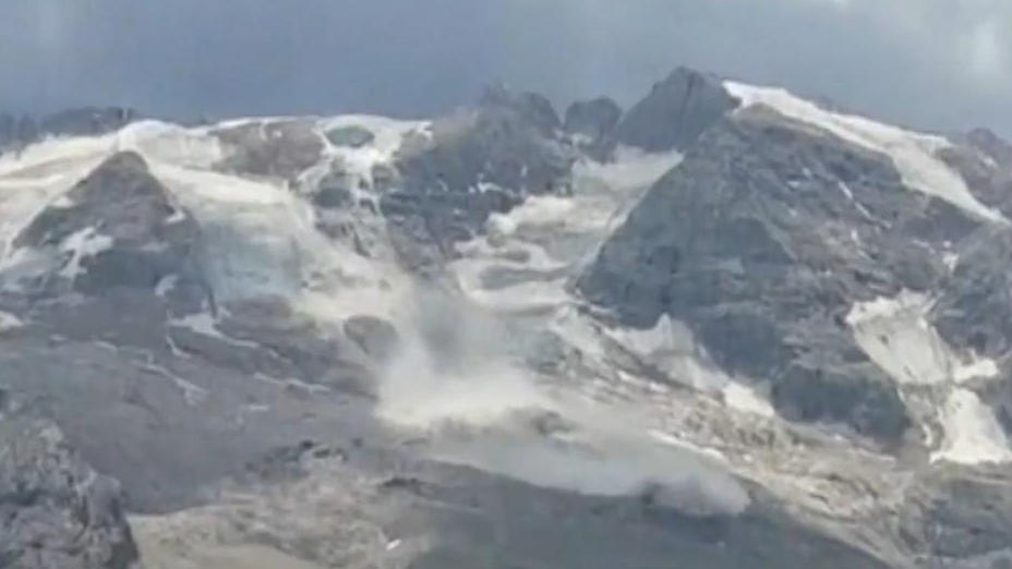Gletscherbruch in den Dolomiten Tote und Verletzte