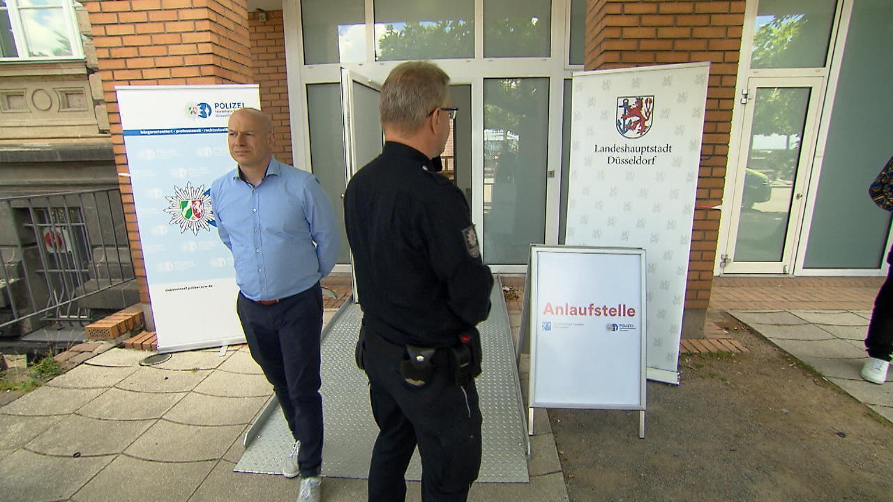 Düsseldorfer Behörden arbeiten zusammen Weniger Gewalt in Düsseldorf