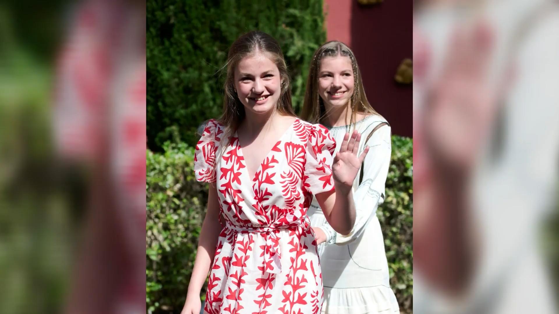 Junge Spanien-Prinzessinen bei Event ausgebuht Sommerliches Solo mit Folgen