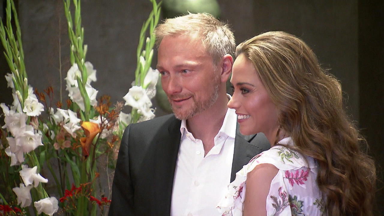 Lindner-Hochzeit bewegt das Land Christian Lindner heiratet Franca Lehfeldt