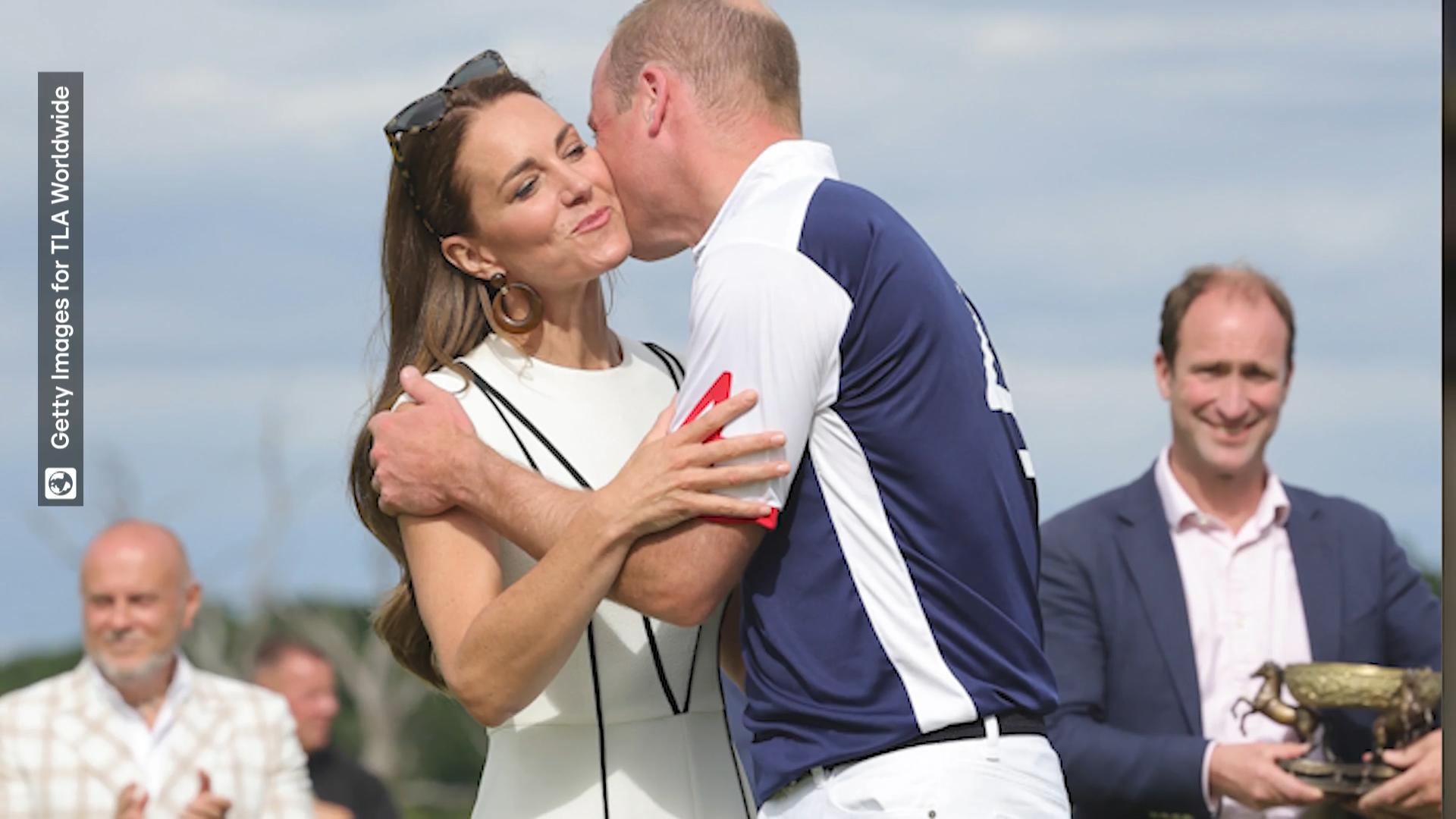 Prinz William und Herzogin Kate wie frisch verliebt Zuckersüße Fotos