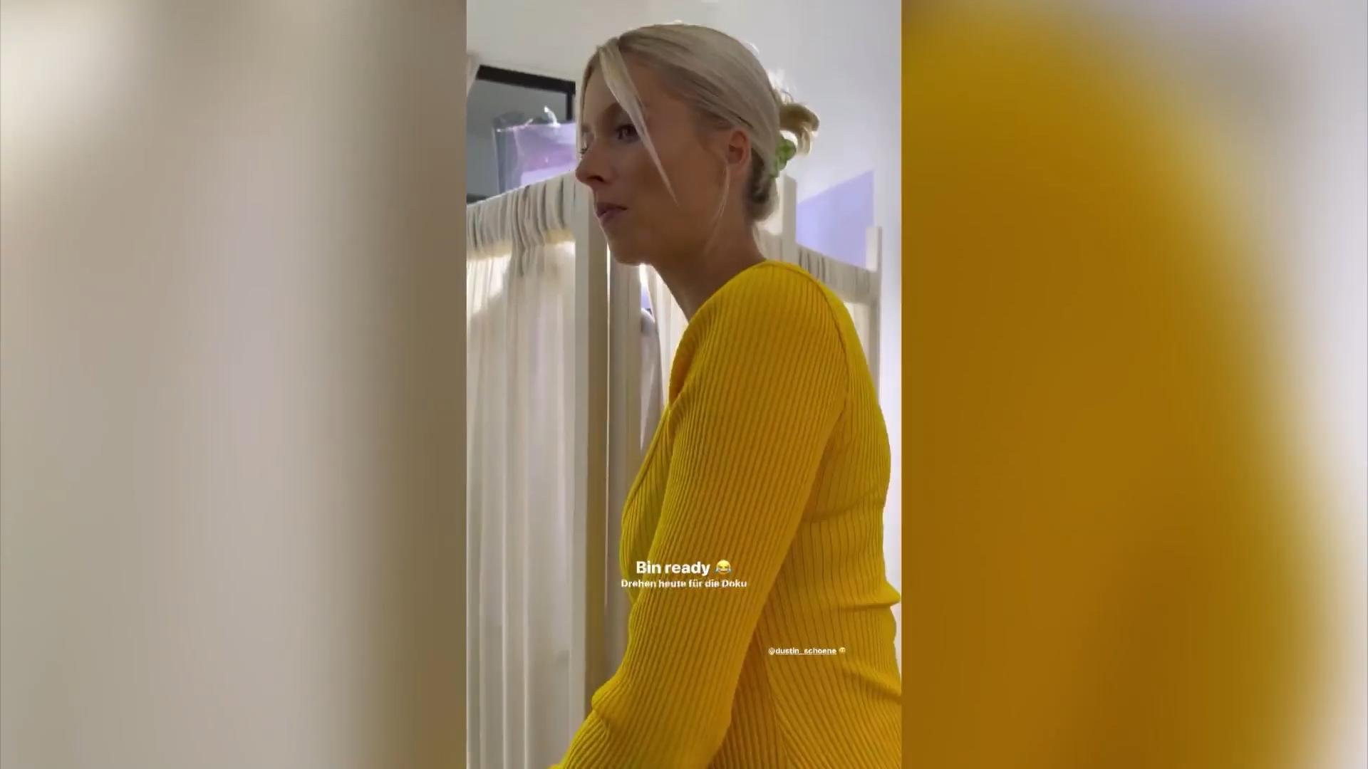 Dustin Schöne makes fun of Lena Gercke's outfit Was loves that...
