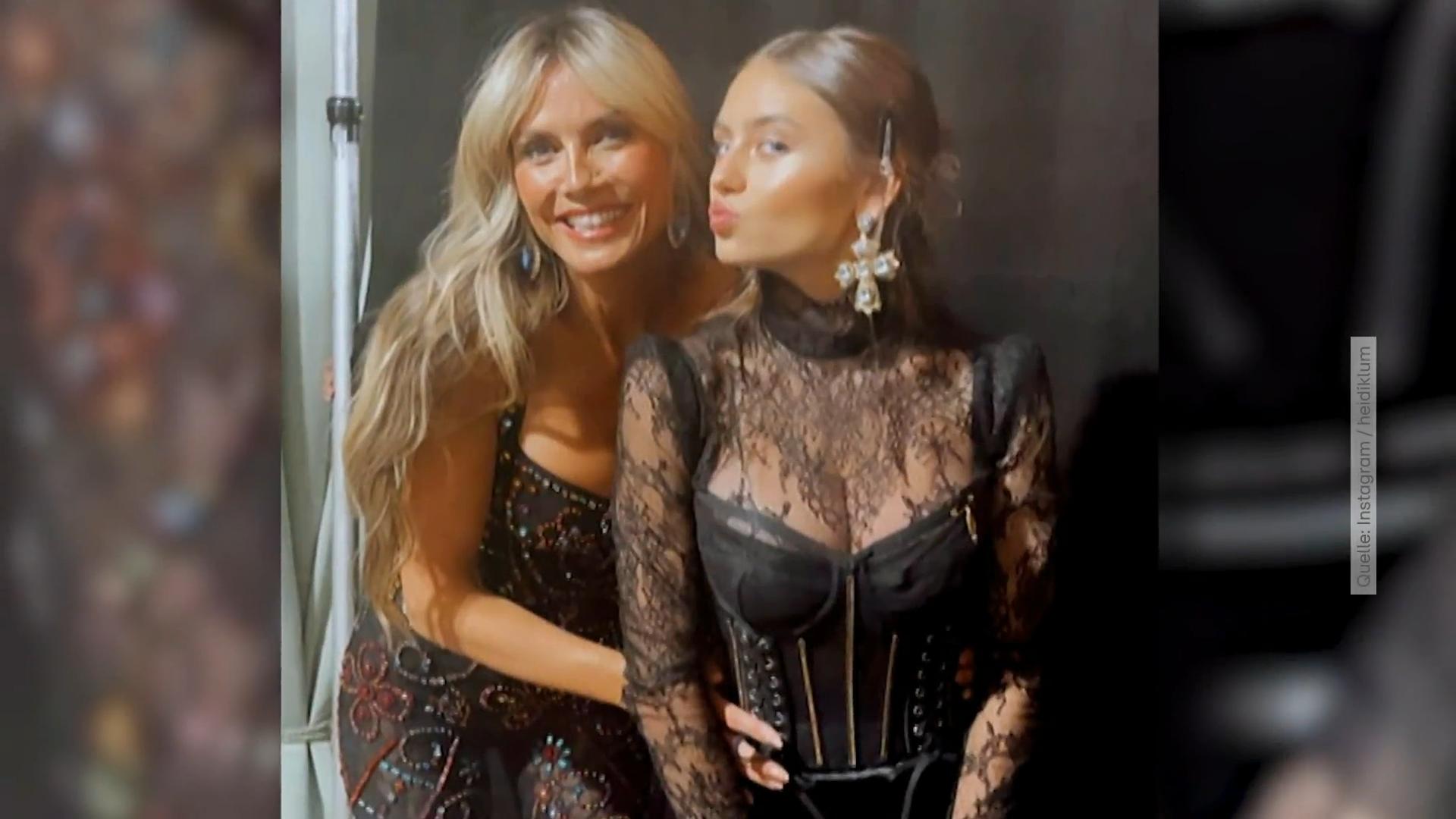Stolze Heidi Klum! Tochter Leni läuft für "Doce & Gabbana" Sie hat's geschafft!