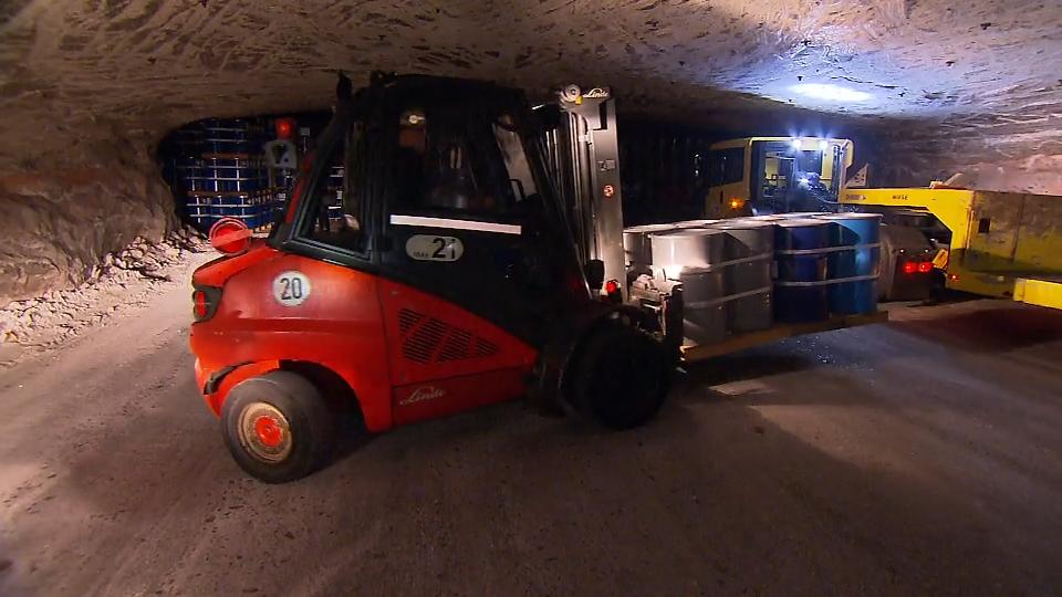 Die größte Untertage-GIftmülldeponie wird 50 Jahre alt 3,5 Millionen Tonnen Müll lagern hier