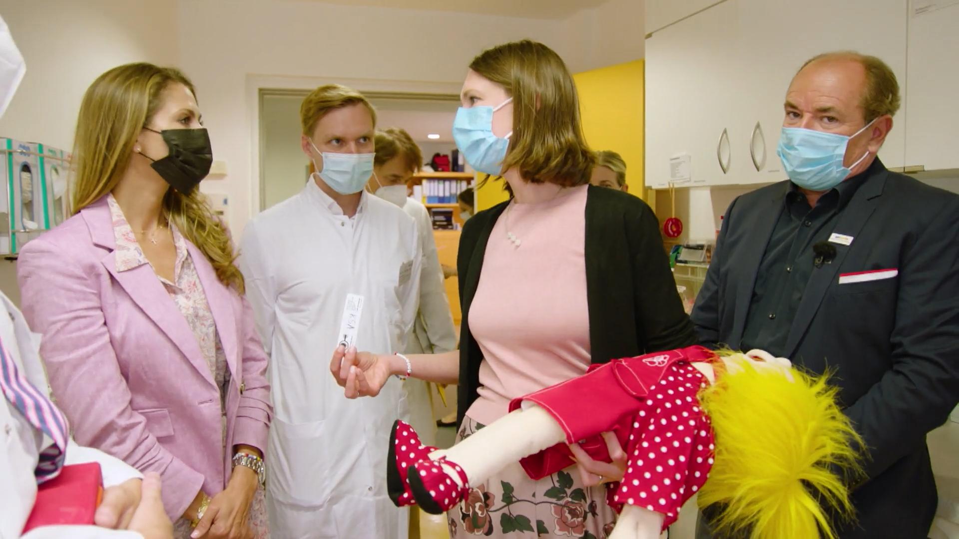 Projektpatin Prinzessin Madeleine von Schweden zu Besuch Hilfsprojekt für missbrauchte Kinder